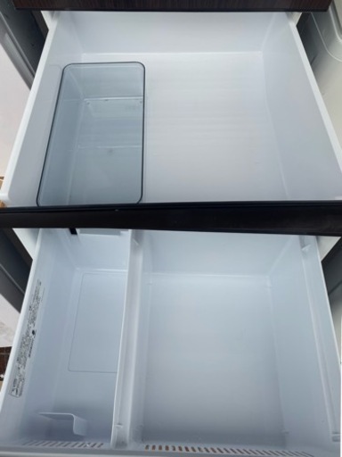AQUA 冷蔵庫 AQR-V43K 2021年製 木目 おしゃれ 新色追加