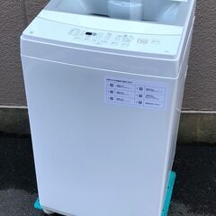㊹【税込み】極美品 ニトリ 6kg 全自動洗濯機 NTR60 ガ...