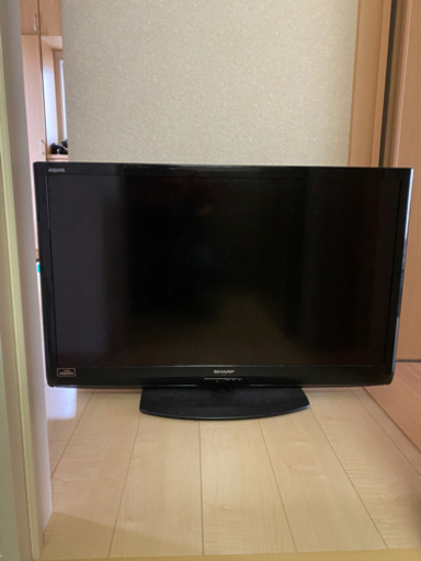 SHARP LED AQUOS⬛︎40型テレビ⬛︎リモコン付⬛︎黒