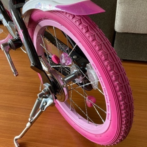 商談中】自転車16型 ハードキャンディキッズ黒