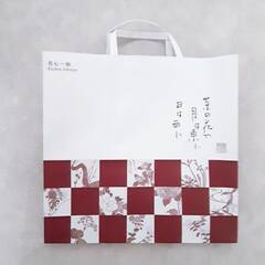 京都蕪村菴の紙袋