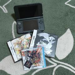 3DS LL 本体＋ソフト3つ