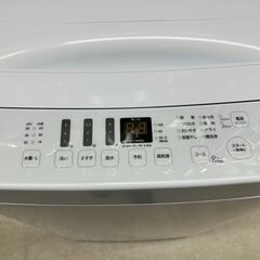 4/27 値下げ😍美品😍人気のamadana Hisense 5.5kg洗濯機 2021年製😍ハイセンス AT-WM5511-WH😍7051