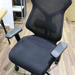 【バナナ】定価22万！良品 ITOKI/イトーキ KG-367JB1-TTT1 セクアチェア ハイバック アジャスタブル肘/双輪キャスター オフィス/デスクチェア♪