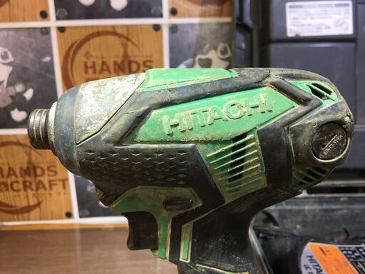 日立 FWH14D インパクトドライバー バッテリー二個14.4V/充電器/ケース