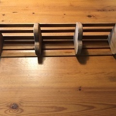 カントリー雑貨　木製シェルフ