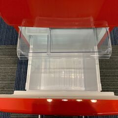 (220323)　エディオン　ノンフロン冷凍冷蔵庫　ANG-RE151ーA1　2019年製　レトロデザイン