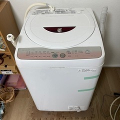 SHARP 洗濯機　6L ES-GE60L 2011年製
