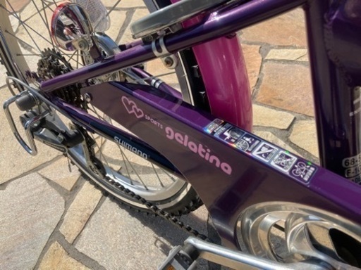 イオンバイク ジェラティーナ 22インチ 女の子 自転車