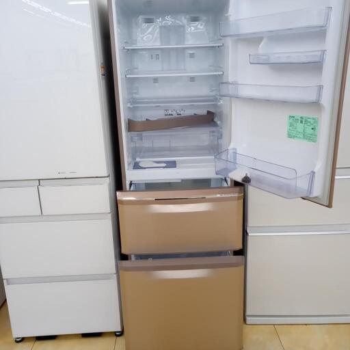 ★ジモティ割あり★ MITSUBISHI 3ドア冷蔵庫 370L 20年製 動作確認／クリーニング済み OJ０３２