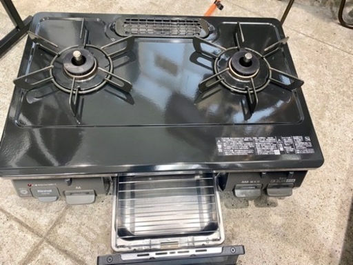 リンナイ 2020 LPガスコンロ ガステーブル VH67BKR 中古