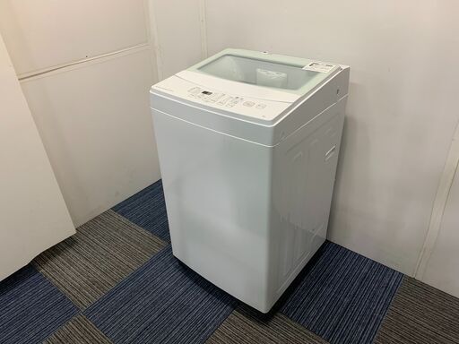 230323) ニトリ 全自動洗濯機 6kg NTR60 2019年製 - 生活家電