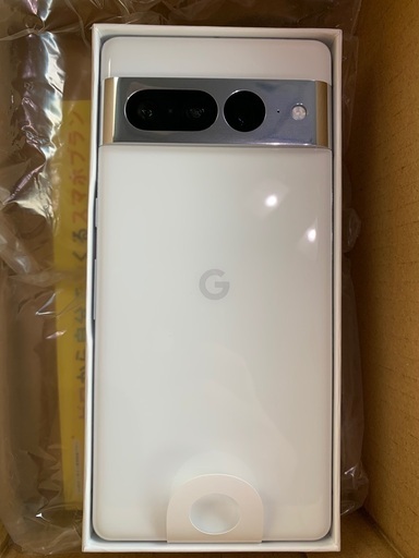 SIMフリー Google Pixel 7 pro 256GB スノー 新品未使用 おまけつき