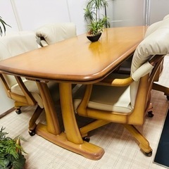 ♥️ *\\(^o^)/*ダイニングテーブル5点セットOTSUKA *\\(^o^)/*♥️