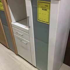 ジモティ来店特価!!!　キッチンカウンター　ホワイト　　J-0339