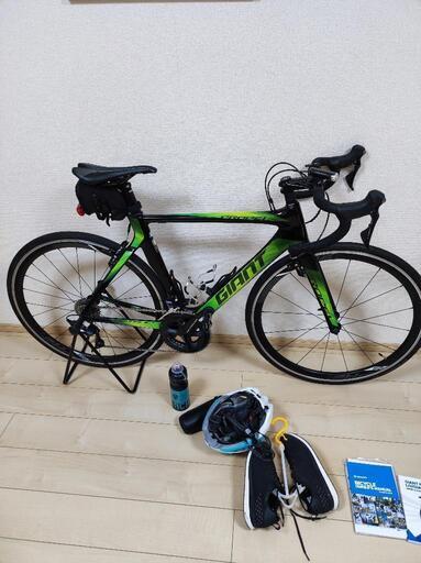 GIANT PROPEL 2018 ADVANCED1 　タイヤ新品【最新上位モデルのコンポーネント新型アルテグラR8000系を装着したカーボン・エアロ・ロードバイク