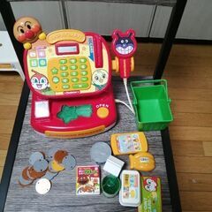 アンパンマン　レジスター　おままごと　知育玩具　