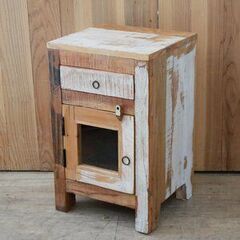 313)ジャーナルスタンダードファニチャー DREUX ドリュースモールキャビネット journal standard 天然木 フレンチカントリー 廃番