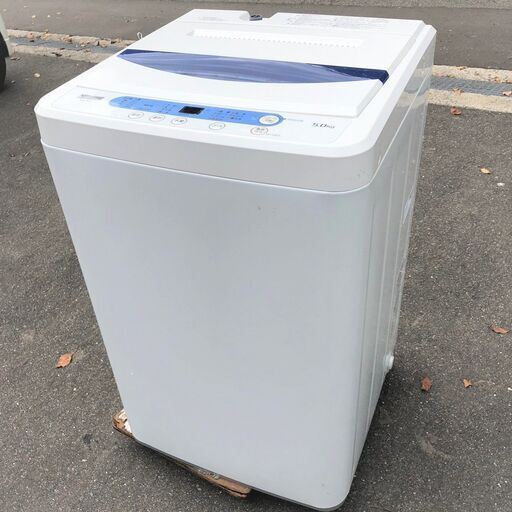 洗濯機　ywm-t50g1 中古 高年式 5.0kg 全自動洗濯機 YWM-T50G1 ヤマダ電機 ブルー