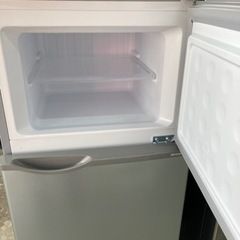 シャープ冷蔵庫2ドア（118L）シルバーSJ-H12B-S リサイクルショップ