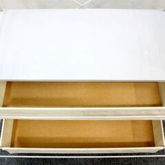 無印良品/MUJI スチールユニットシェルフ ワードローブセット グレー バスケット2段 ハンガー 衣類収納 中古家具 店頭引取歓迎 ■R7029)