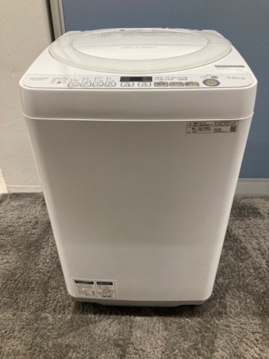 ◼️【現状品】SHARP シャープ 7キロ洗濯機 ES-KS70V 2019年製