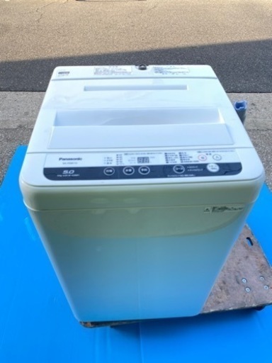 【美品】2018年製　Panasonic 洗濯機　5kg
