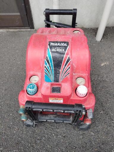 ジャンク  エアコンプレッサ AC400X
