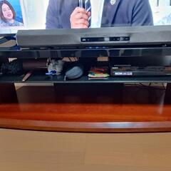 サンスイ 55型 4K液晶テレビ(少し難あり) DENONテレビ台セット
