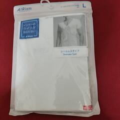 AIRism     シームレスVネックTシャツ