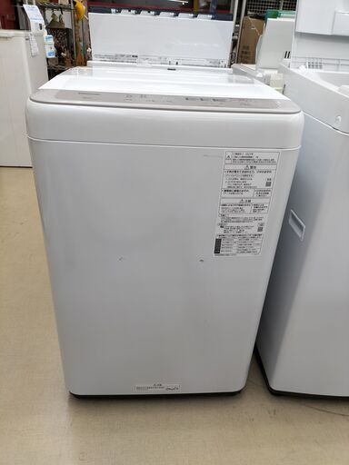 Panasonic 6K洗濯機  NA-F60B14  2021年製　IK-151