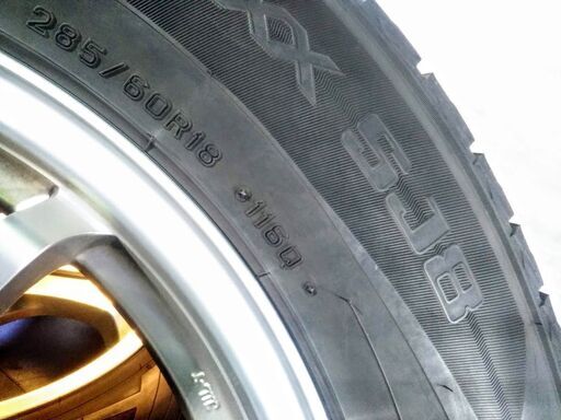 ランクル 冬 レクサスLX【富山】18インチ 285/60R18 KEELER【専用