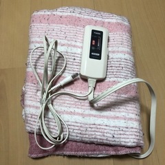 シングル用　電気毛布　used