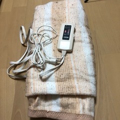 シングル用　電気毛布　used
