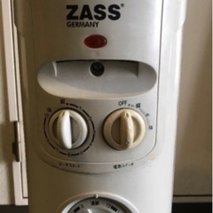 zass オイルヒーター　美品