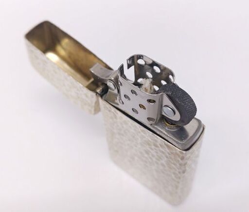 未使用 ZIPPO スターリングシルバー 純銀 スリム ジッポーライター