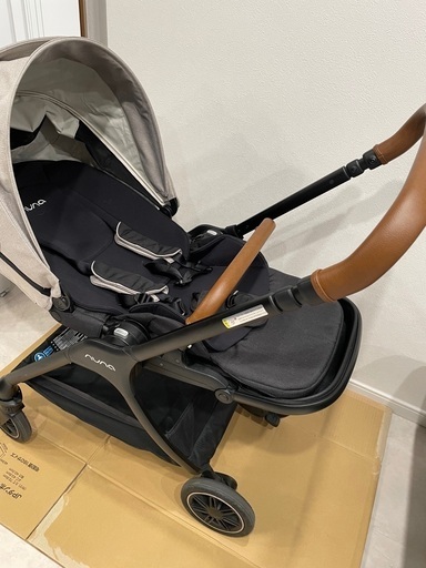 nuna trivベビーカー (ブラック/チェック柄) おまけ付き nuna ベビーカー トリヴ ブラックフレーム（ティンバー）」について