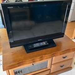 TOSHIBA 26型液晶テレビ+テレビ台 のセット