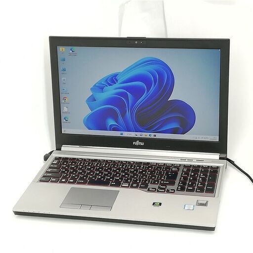 送料無料 保証付 日本製 高速SSD 15.6型 ノートパソコン 富士通 H760 中古良品 第6世代 Core i5 16GB 無線 NVIDIA Bluetooth Win11 Office