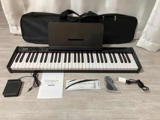 Amazon | Cossain BX-18 電子ピアノ 61鍵盤 折り畳み式 初心者