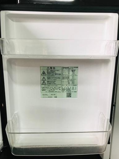 ♦️EJ918番Panasonic冷凍冷蔵庫 【2019年製】