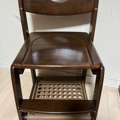木製の学習椅子(コイズミ)