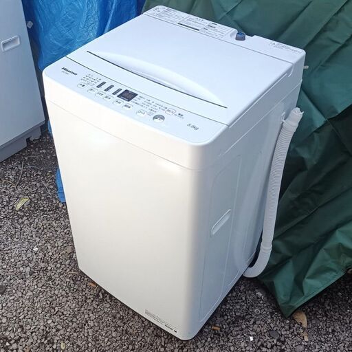 ★美品‼お届け可！★ ハイセンス 5.5㎏ 全自動洗濯機 HW-T55D 2020年製