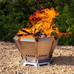 【受付終了】二次燃焼焚火台（バッドボンファイヤー）