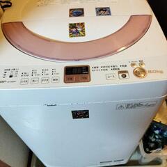 受け取り交渉済洗濯機SHARP　2013年現状まで使用品