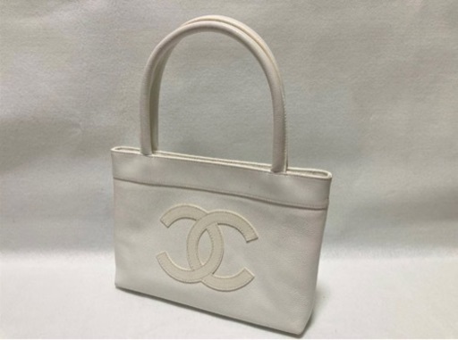 絶対買えない価格に値下げ　VINTAGE CHANEL ヴィンテージシャネル ホワイト 希少！ハンドバッグ 2004～2005y メンテナンス済 正規品！美品！