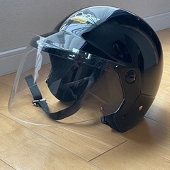 （相談中）バイク用　ヘルメット　未使用品　メタリックブラック　サ...