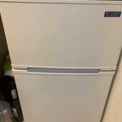 冷蔵庫 ホワイト BR-85A-W [2ドア /右開きタイプ /...