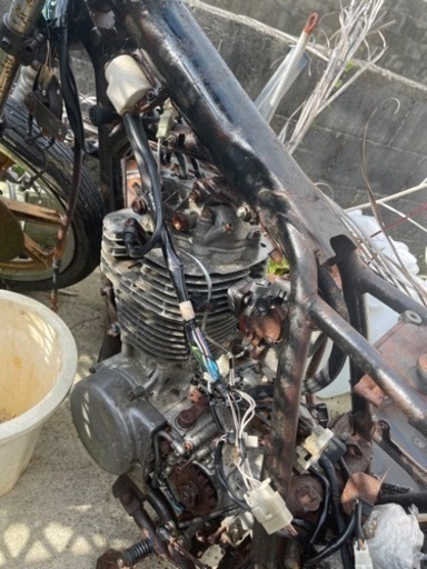 SR400  返納証付きフレーム　型式2H6 SR400 返納証付きフレーム 型式2H6