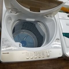 【リサイクルショップどりーむ鹿大前店】 No4806 　洗濯機　5.0㎏　TOSHIBA　 2020年式！！ ほぼ新品みたいな綺麗さ！！